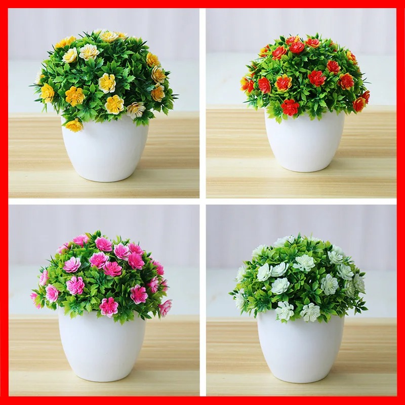 Succulent Set - Plantas artificiales para decoración del hogar,