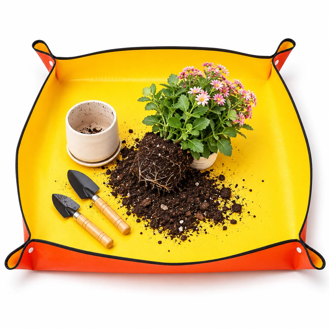 Repotting Mat - Alfombrilla impermeable para trasplantar plantas en