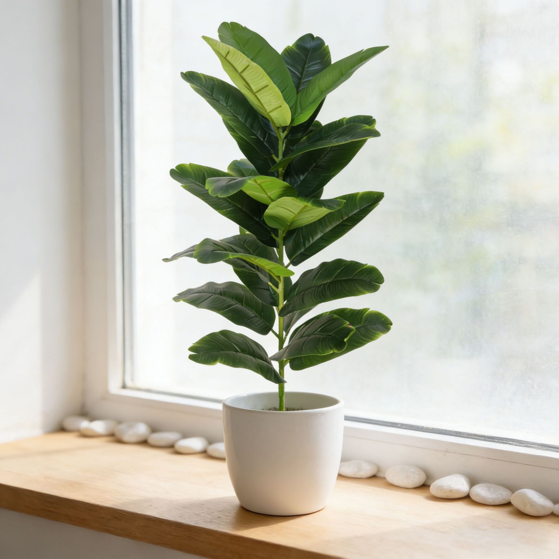 Fiddle Leaf Fig - Árbol de Higuera Lirófilo Artificial de