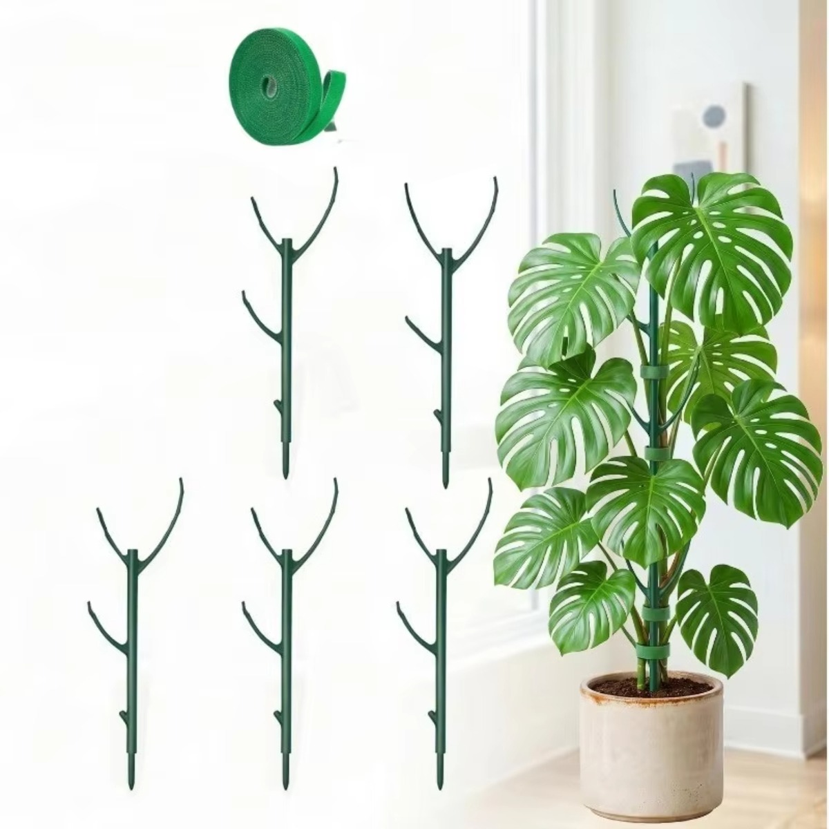 Juego de 6 soportes para plant - Plant Support Stake reseña y precio
