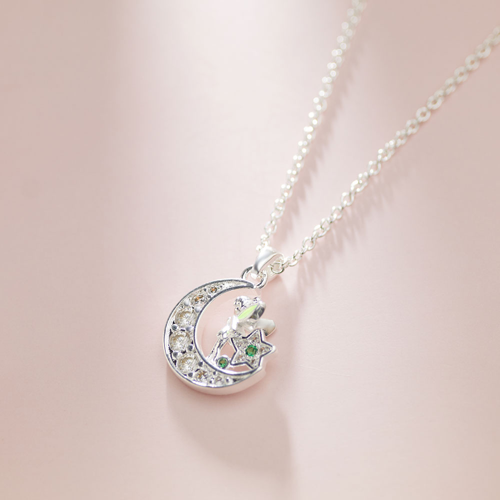 Collar con colgante de Luna y  - Snake Plant reseña y precio