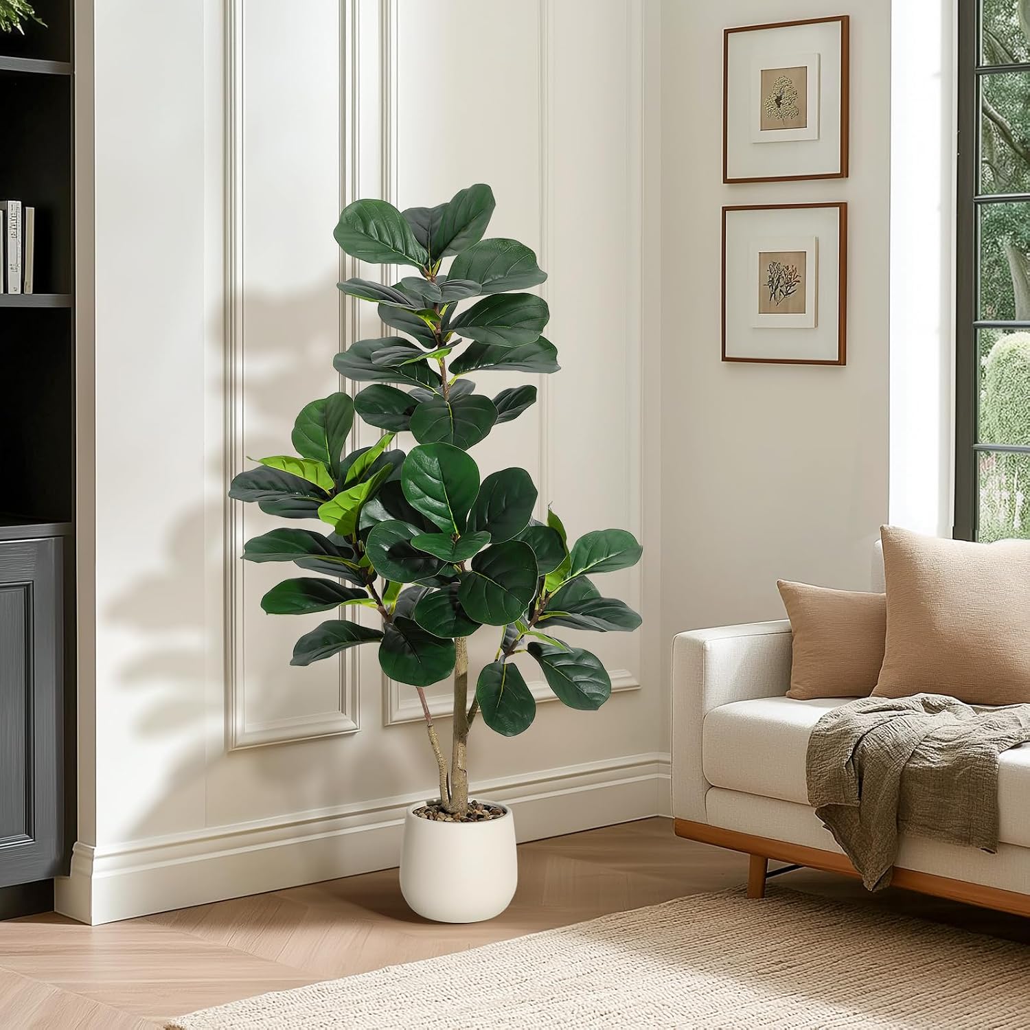 Árbol artificial de higuera de - Fiddle Leaf Fig reseña y precio