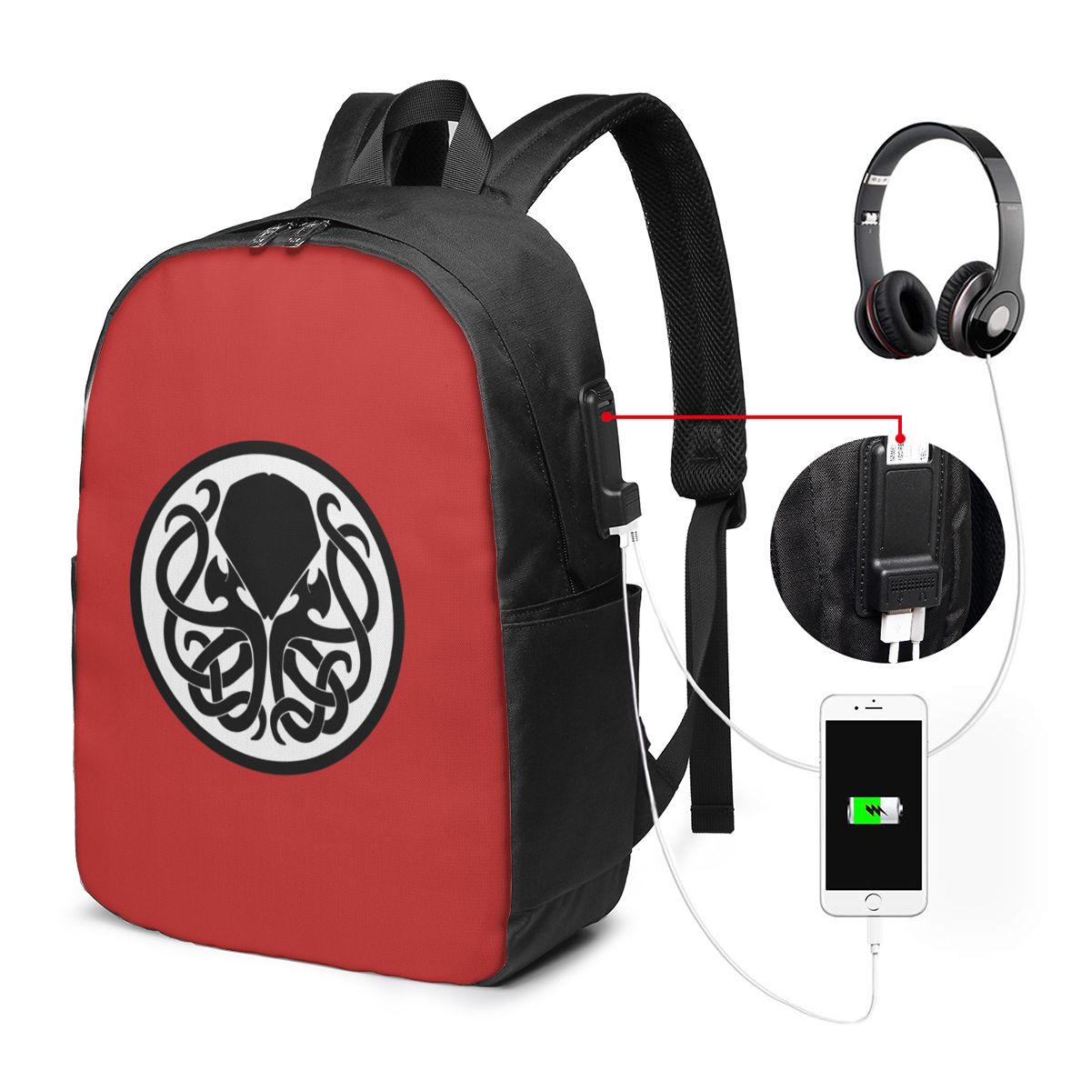 Mochila Cthulhu Monster Fantas - Monstera reseña y precio