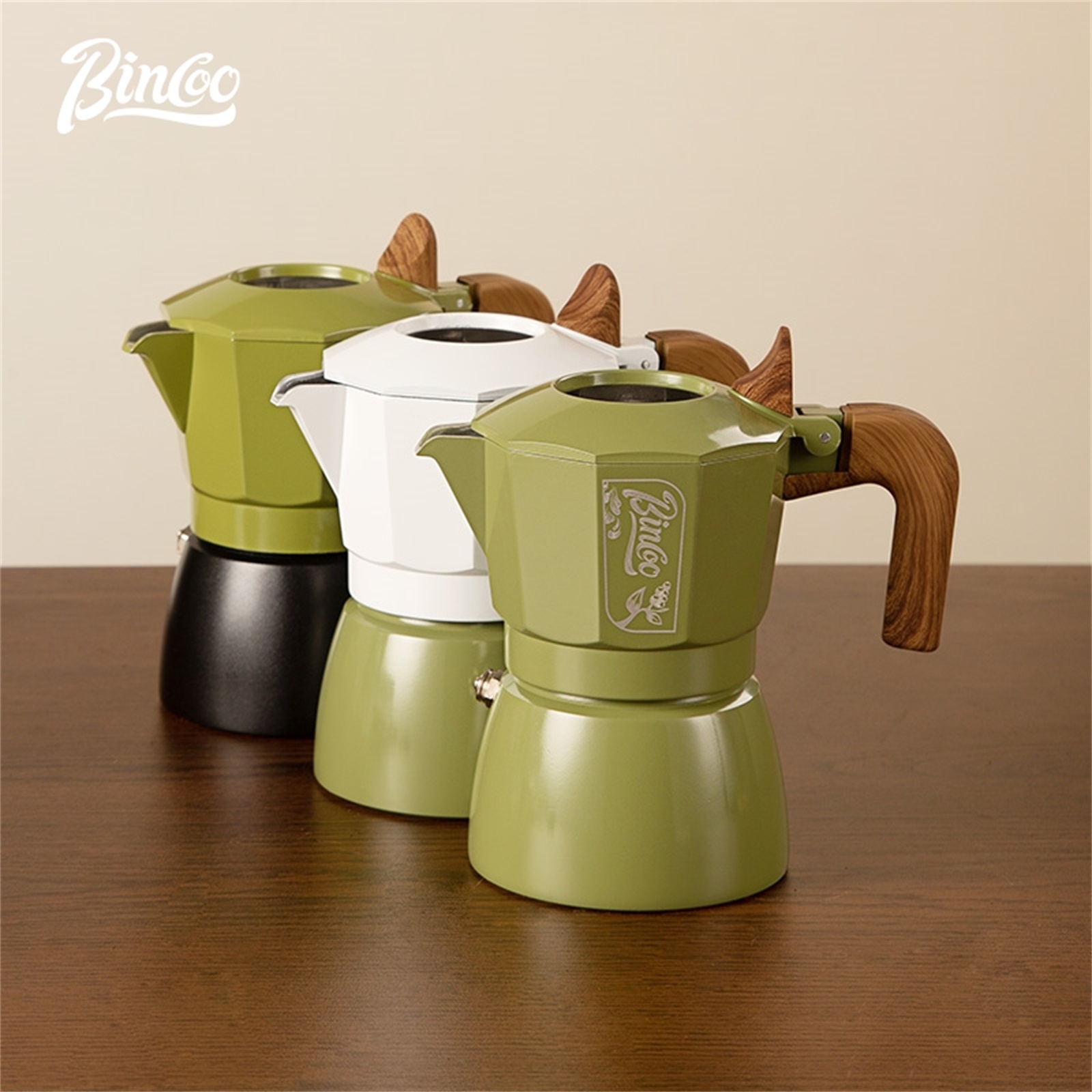 Bincoo Premium Moka Pot Set 6  - Pothos reseña y precio