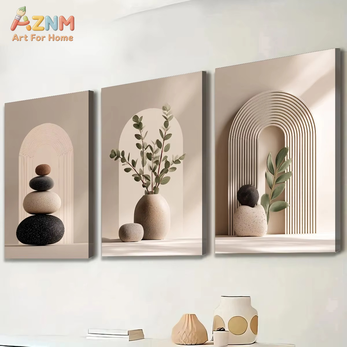 AZNM - Póster de Lona con Dise - Pothos reseña y precio