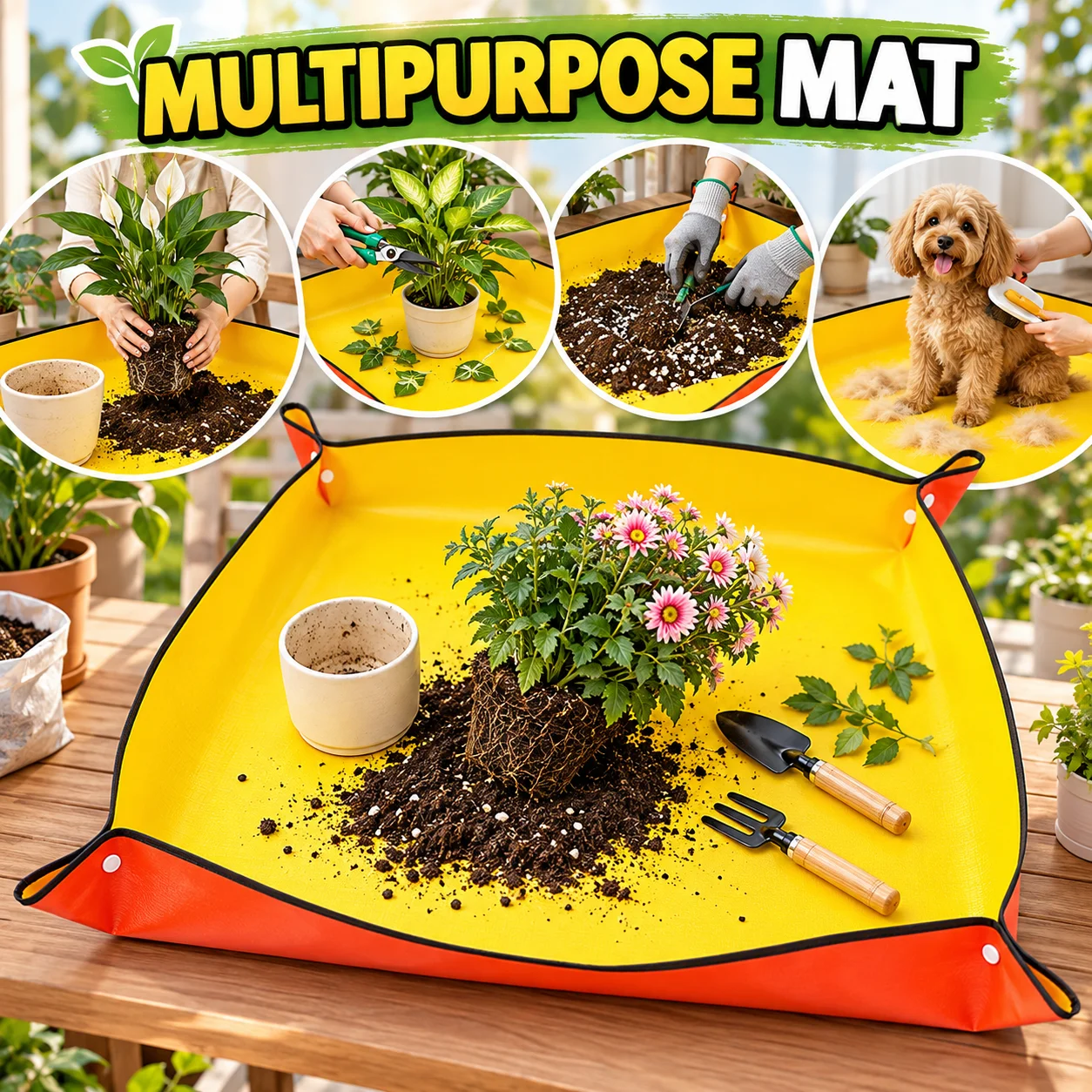 Alfombrilla impermeable para t - Repotting Mat reseña y precio