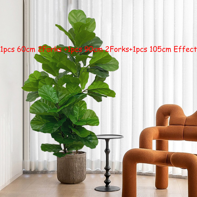 Árbol de Ficus Artificial de 2 - Fiddle Leaf Fig reseña y precio