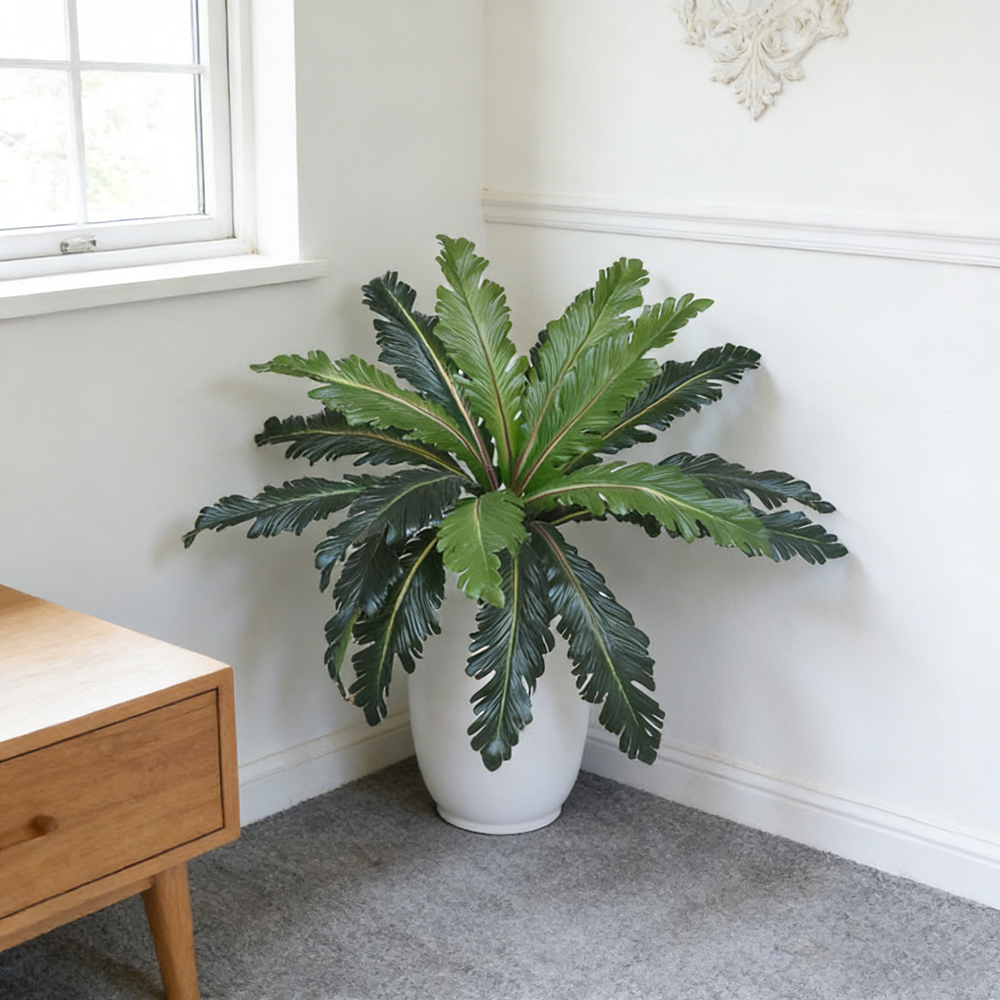 Hojas Persas Tropicales Artifi - Snake Plant reseña y precio